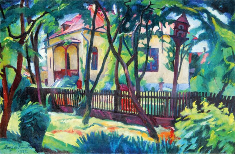 Ziffer Sándor (1880-1962): Nagybányai kert, 1933