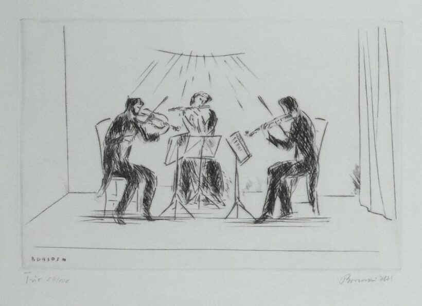 Borsos Miklós (1906-1990) : Trio 54/100