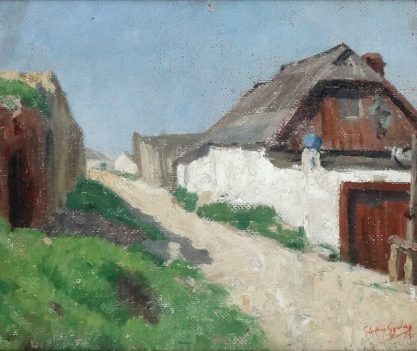 Glatter Gyula (1886-1927) : Tabáni utca