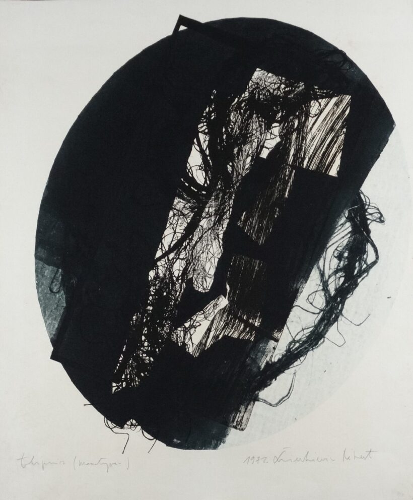 Swierkiewicz Róbert (1942) : Ellipszis 1972.