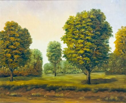 Herendi Gyula (1926-): Ligetes táj
