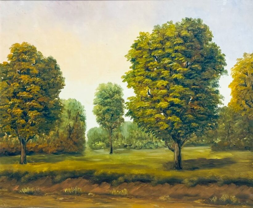 Herendi Gyula (1926-): Ligetes táj