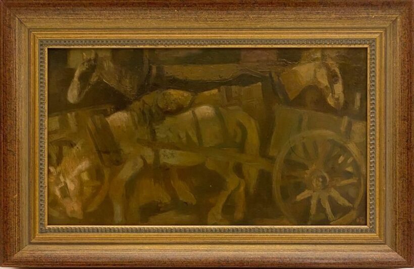 Duray Tibor (1912-1988): Lovasszekér