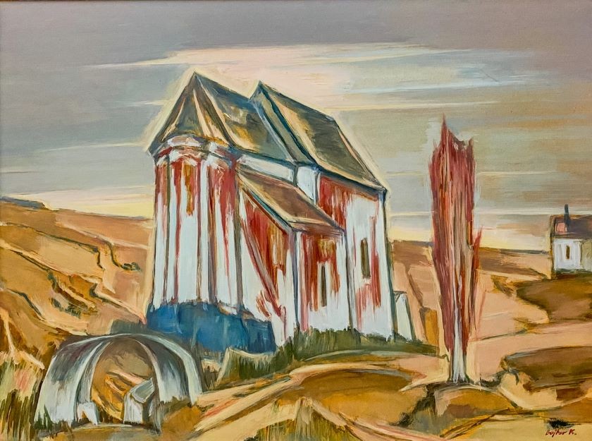 Bojtor Károly (1933-1999): Veszprém műemlék templom