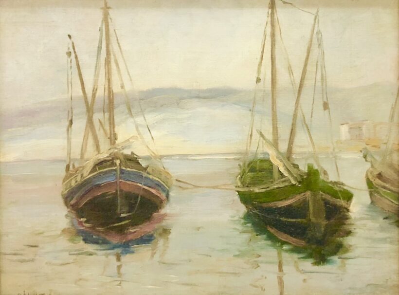 Bálint Árpád (1870-): Vitorlások