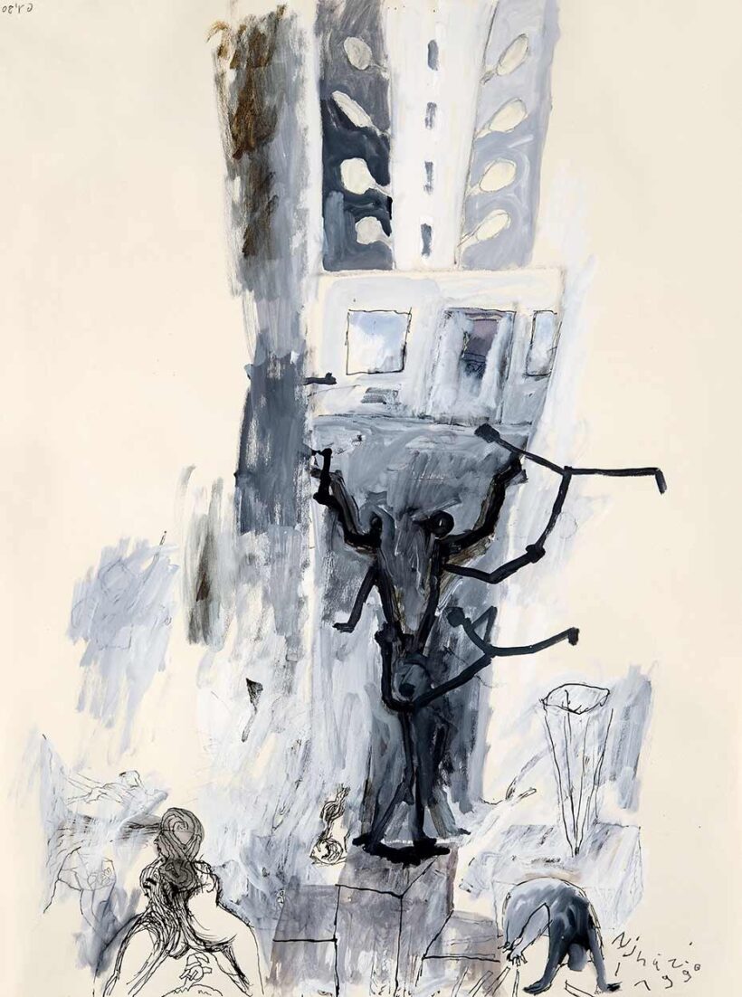 Ujházi Péter (1940): Dobogó, 1990
