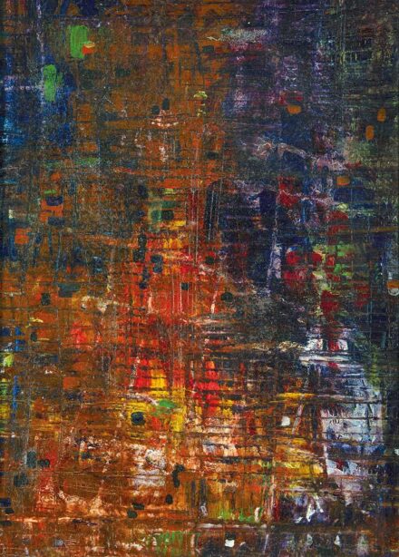 Gyarmathy Tihamér (1915-2005): Absztrakt kompozíció, 1969
