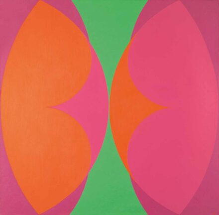 Fajó János (1937-2018): Zöld rés, 1989