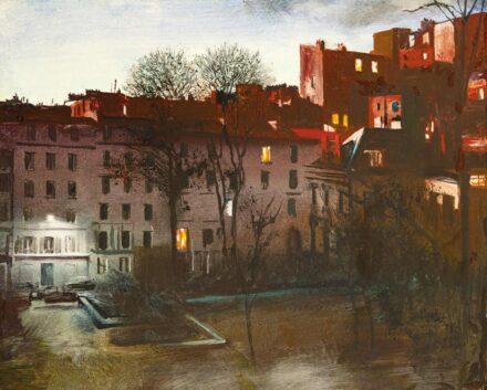 Csernus Tibor (1927-2007): Place Goudeau, 1984