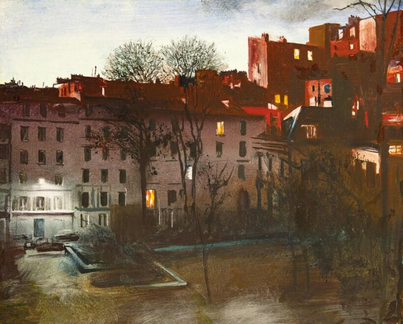Csernus Tibor (1927-2007): Place Goudeau, 1984