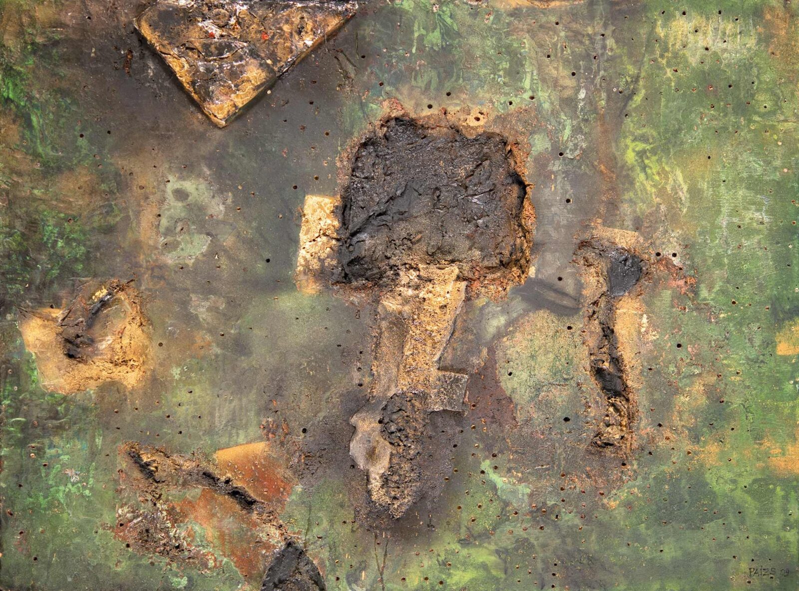 Paizs László (1935-2009): Föld ahol éltünk, 2009