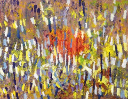 Rozsda Endre (1913-1999): Tigris a sivatagban, 1975 körül