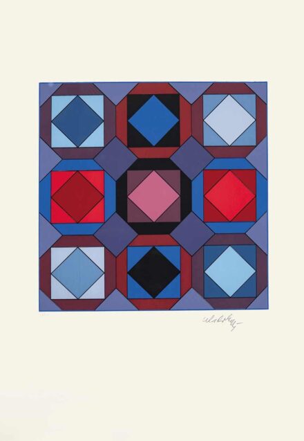 Vasarely Victor (1906-1997): Akto-folklore
