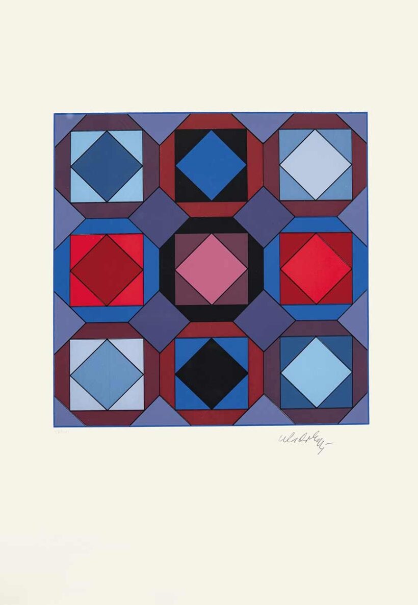 Vasarely Victor (1906-1997): Akto-folklore