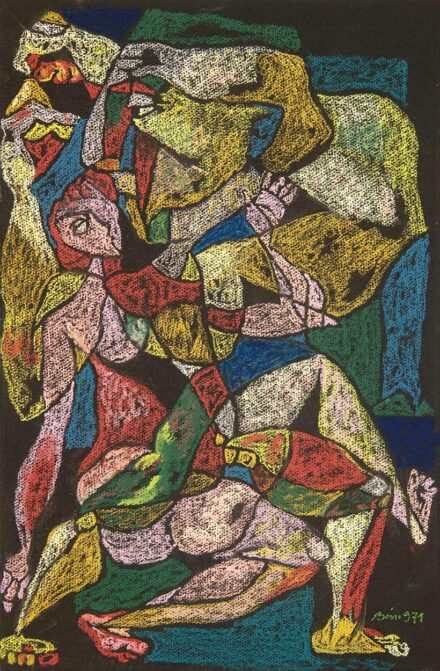 Bán Béla (1909-1972): Táncosok, 1971