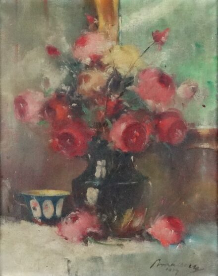 Pirhalla Nándor (1884-1945): Csendélet, 1929