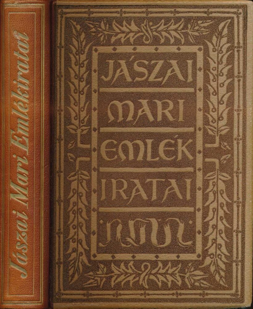 Bibliofília. Jászai Mari Bibliofília. Jászai Mari emlékiratai. Sajtó alá rend. Lehel István. Rajzokkal ellátta Haranghy Jenő.