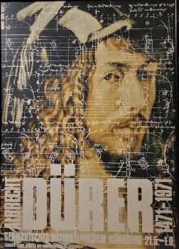 Kiállítási plakát. Albrecht Dürer.  Kiállítási plakát. Albrecht Dürer. Nürnberg, Nationalmuseum. 1971.