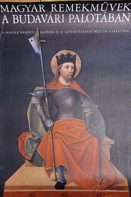 Magyar remekművek a Budavári Palotában.  Magyar remekművek a Budavári Palotában. Kiállítási plakát.