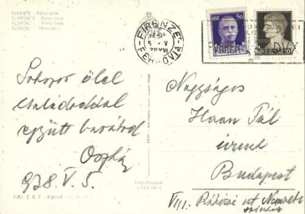 Beregi Oszkár (1876-1965)  Beregi Oszkár (1876-1965) színész autográf képeslapja 1938-ból.
