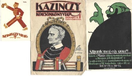 Számolócédula. Tuszkay Márton (1884-1940)  Számolócédula. Tuszkay Márton (1884-1940) grafikus, plakáttervező által tervezett szórólapok, számolócédulák a 20. sz. első feléből, 13 db.