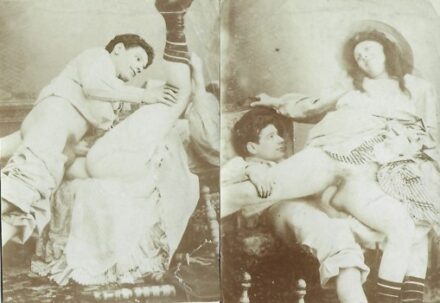 Fotók. Korabeli erotikus fotók a 19. sz. végéről Fotók. Korabeli erotikus fotók a 19. sz. végéről, 2 db.
