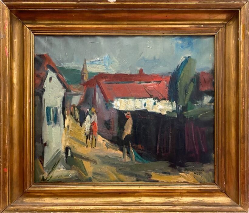 Sándorfalvi Sándor (1914-2009): Utca Tokajnál