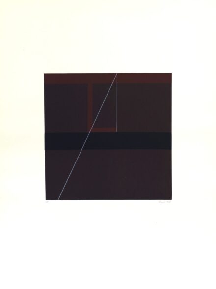 Konok Tamás (1930 - 2020): Geometrikus kompozíció, 1991