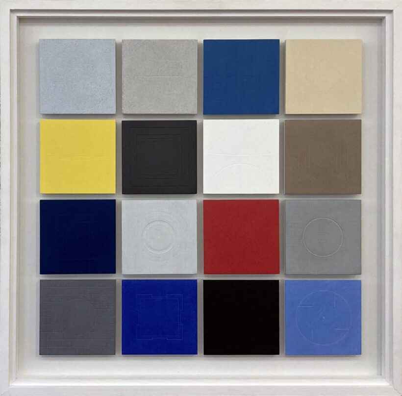 Ottó László (1966-): Multi monochrome, 2019