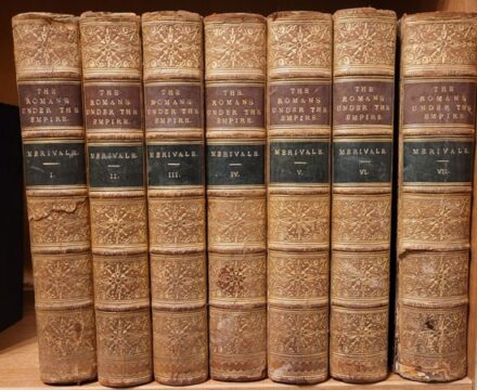 Bibliofília. Merivale, Charles Bibliofília. Merivale, Charles: History of the Romans Under the Empire. I-VII. kötet.