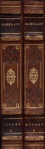 Bibliofília. Rabelais Bibliofília. Rabelais: Oeuvres de --. Collationnées Sur Les Editions Originales. Accompagnées d'une bibliographie et d'un glossaire par Louis Moland. Nouvelle ed. I-II. kötet.