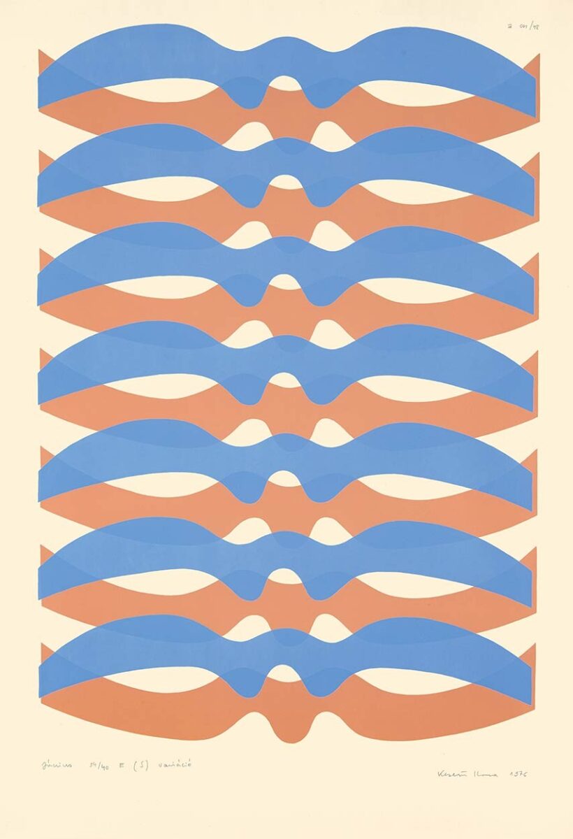 Keserü Ilona (1933): June Variation E, 1976