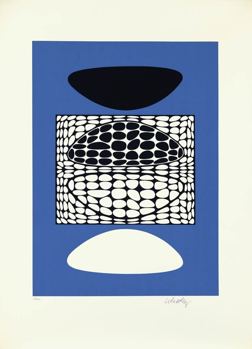 Vasarely Victor (1906-1997): Sziget