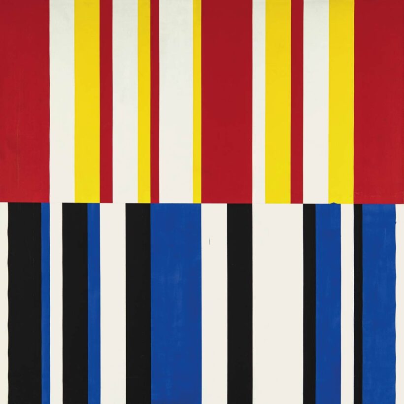 Gellér B. István (1946-2017): Térbeli geometrikus síkok, 1988