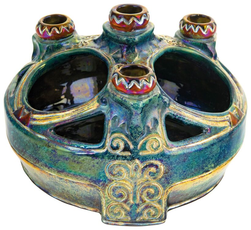 Zsolnay Gyertyatartó, Zsolnay, 1911