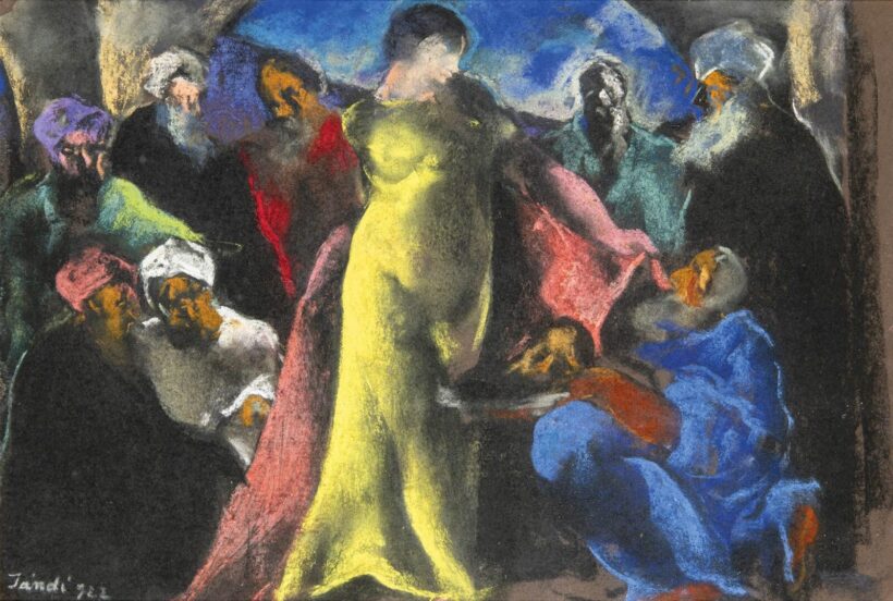 Jándi Dávid (1893-1944): Judit és Holofernész, 1922