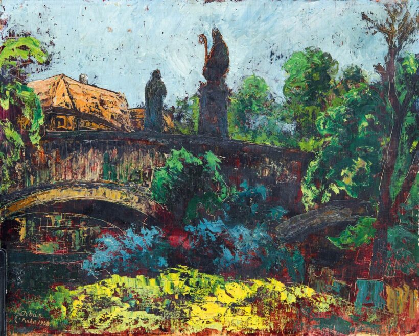 Orbán Dezső (1884-1987): Prága, 1928