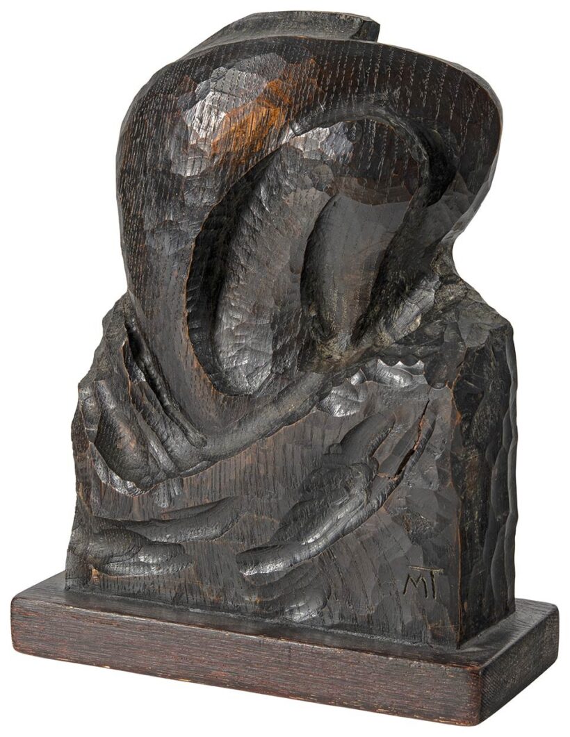 Mattis Teutsch János (1884-1960): Faplasztika (Alak), 1918–1919 körül