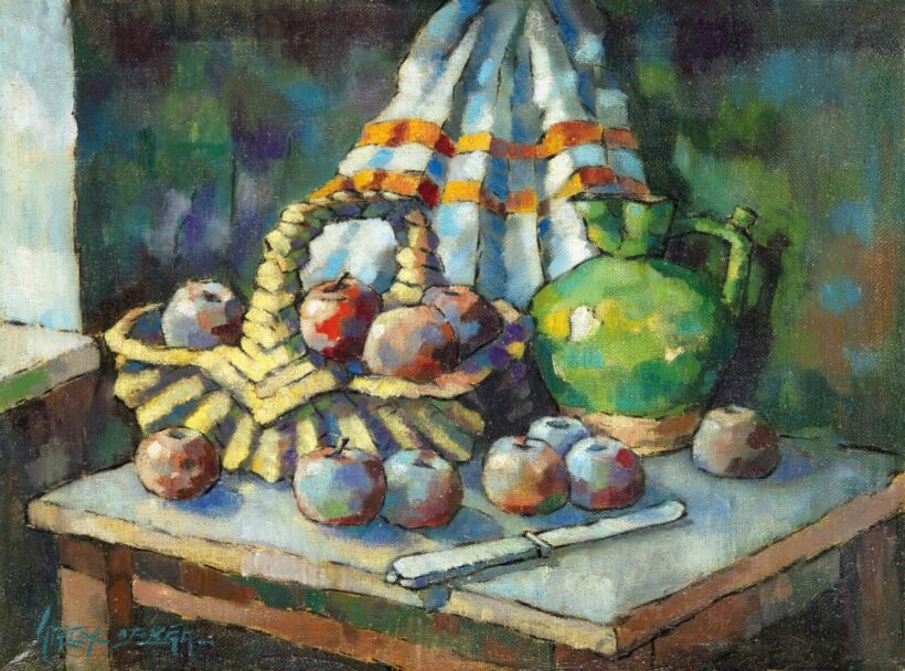 Nagy Oszkár (1883-1965): Csendélet gyümölcsökkel