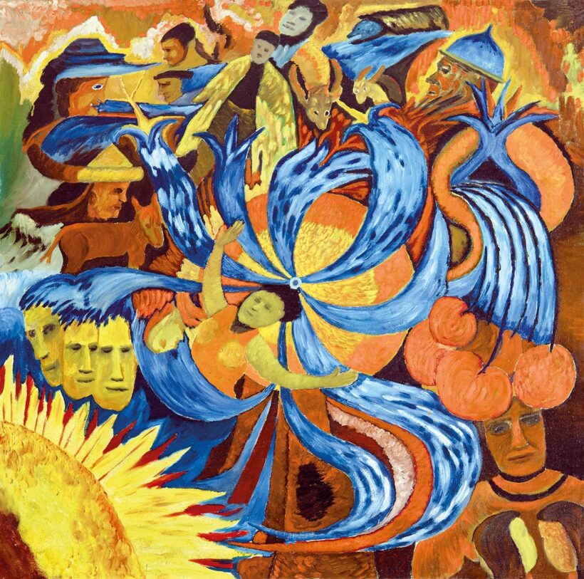 Balázs János (1905-1977): Égő világ, 1971