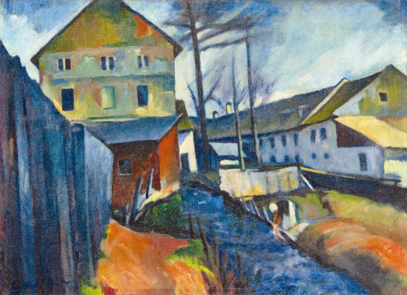Ziffer Sándor (1880-1962): Malomárok, 1924 körül