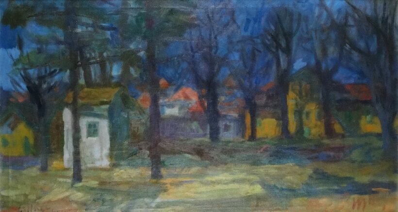 Göllner Miklós (1902-1977): Művésztelep, 1970
