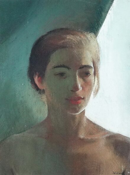 Istokovits Kálmán (1898-1990): Leányfej