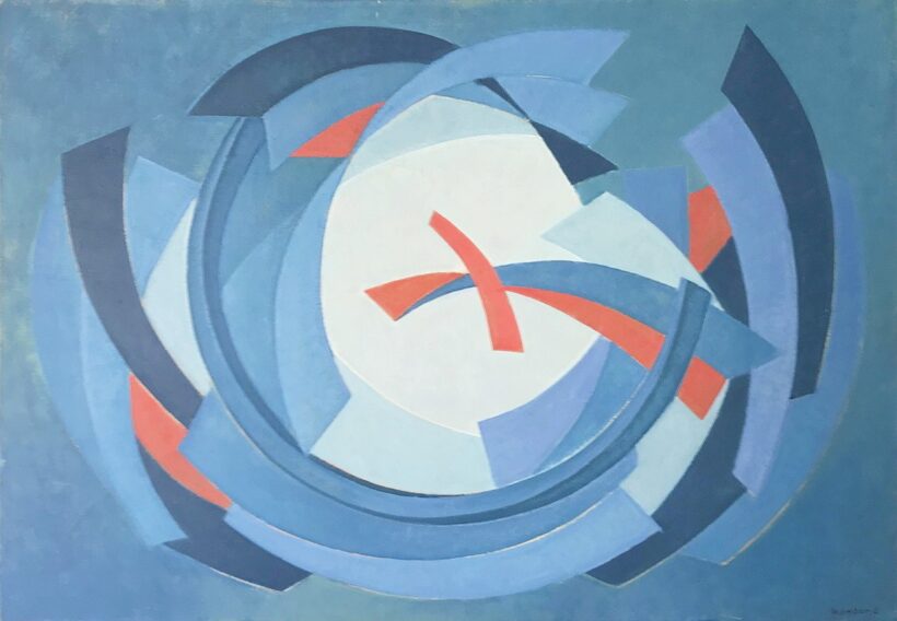 Kántor Lajos (1922-2013): Esti utazás, 1980