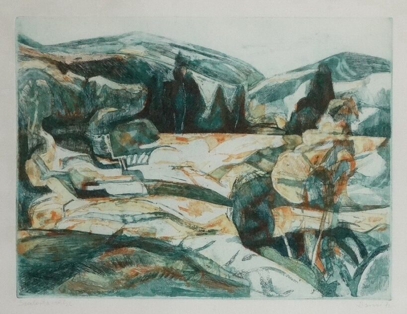 Barczi Pál (1933 - 2003): Szalajka-völgye, 1972
