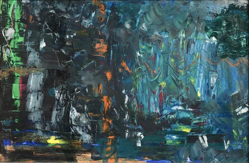 Bolmányi Ferenc (1904-1990): Látkép, 1982