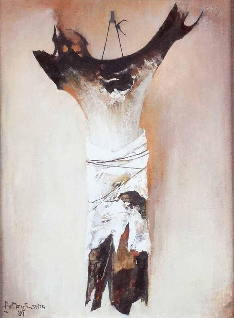 Somogyi Soma László (1927-2004): Korpusz, 1989