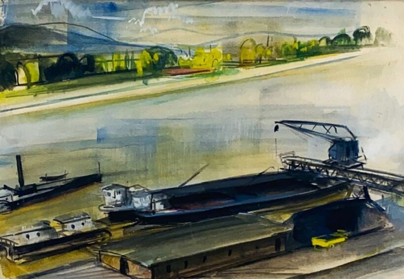 Szőnyi István (1894 - 1960): Kikötő