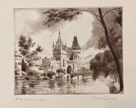 Bajor ( Bayer) Ágost(1892-1958): Vajdahunyad vára