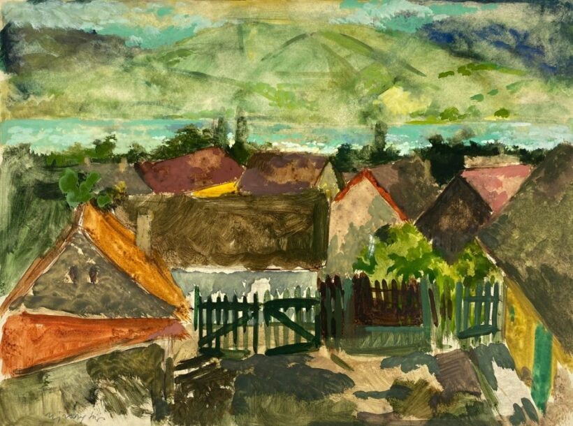 Ujváry Lajos (1925-2006): Folyópart